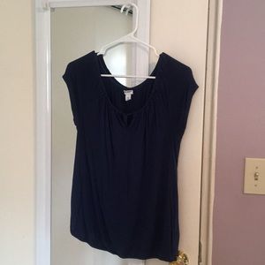 OLD NAVY Navy Blue Blouse